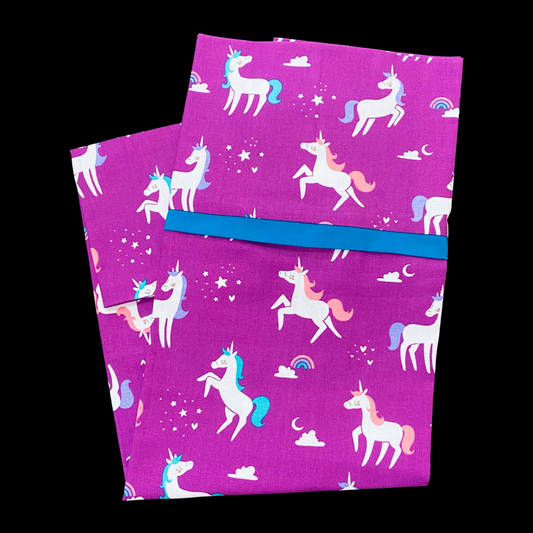 Purple Unicorn Dreams Standard Pillowcase