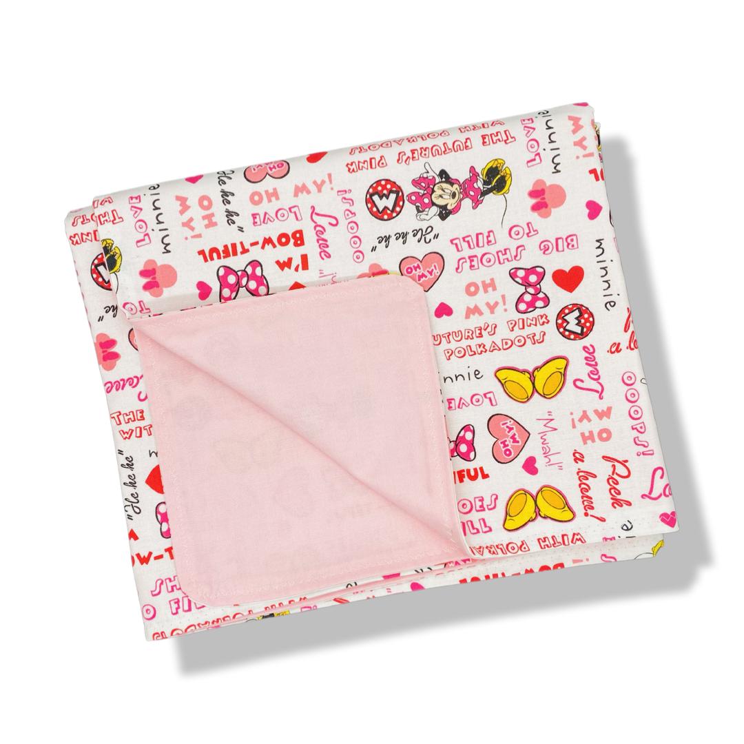 Minnie Mouse Cotton Baby Blanket