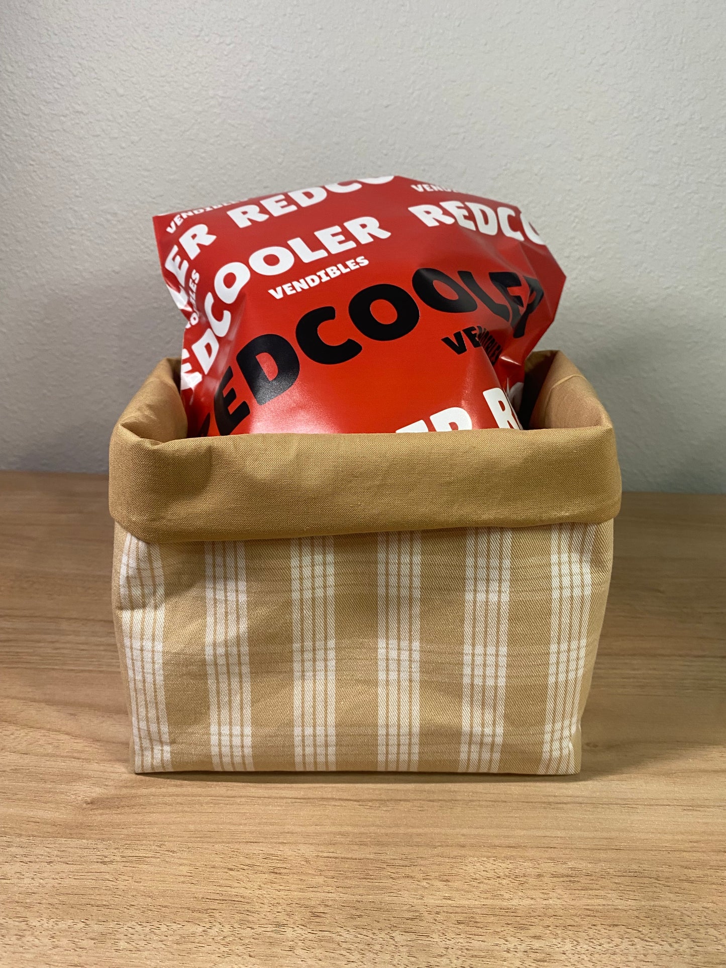 'Iliahi Palaka Fabric Basket