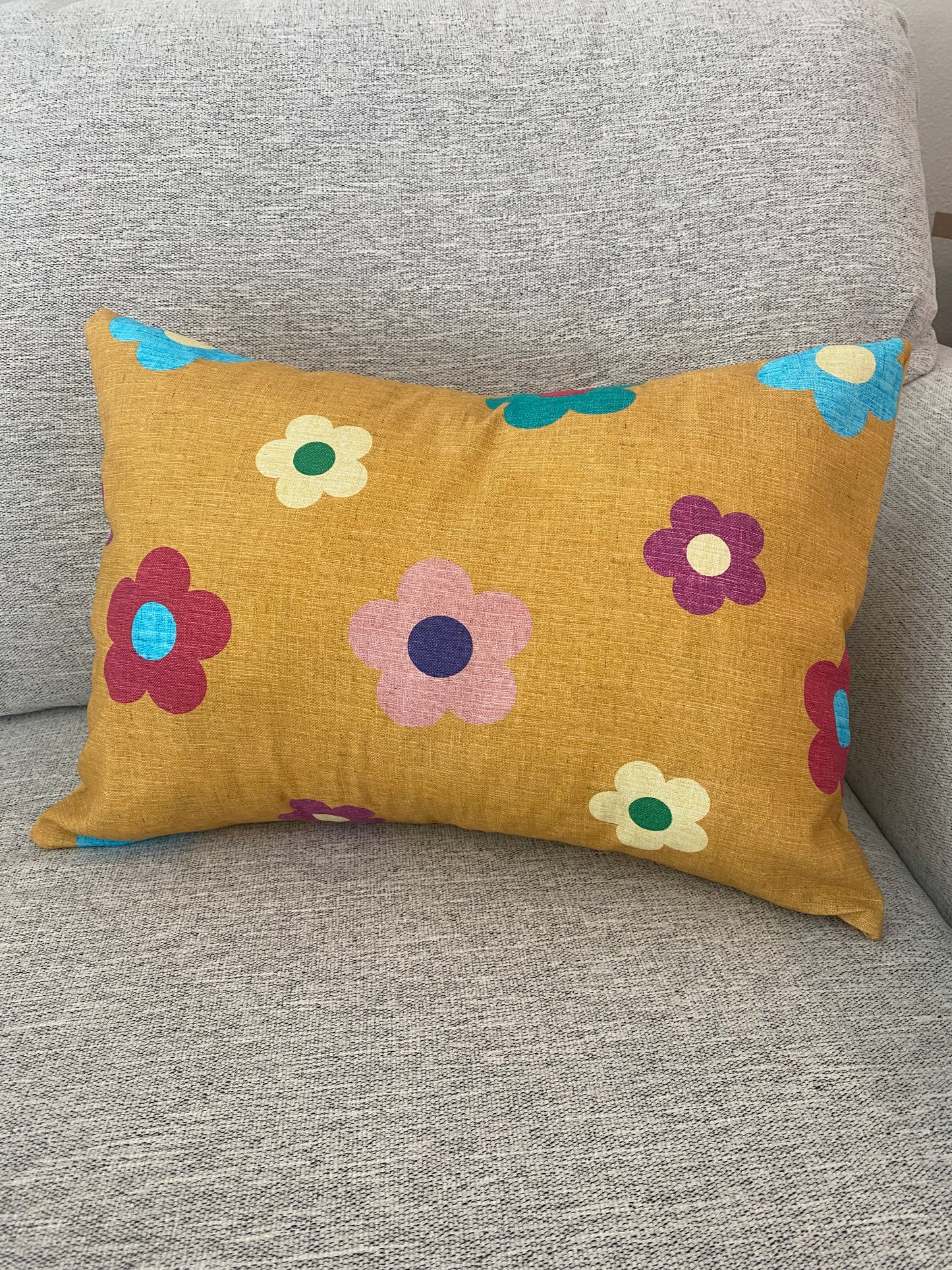 Mustard Daisy Flower Power Keiki Pillowcase