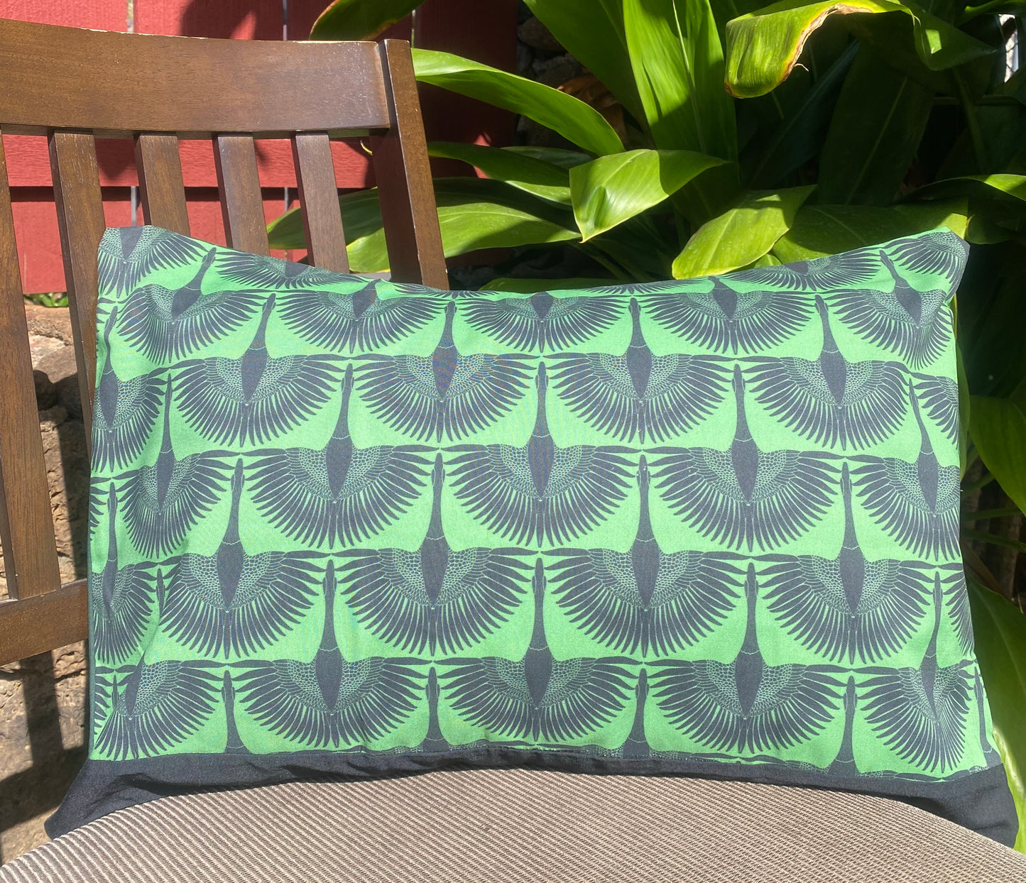 Green Nene Keiki Pillowcase