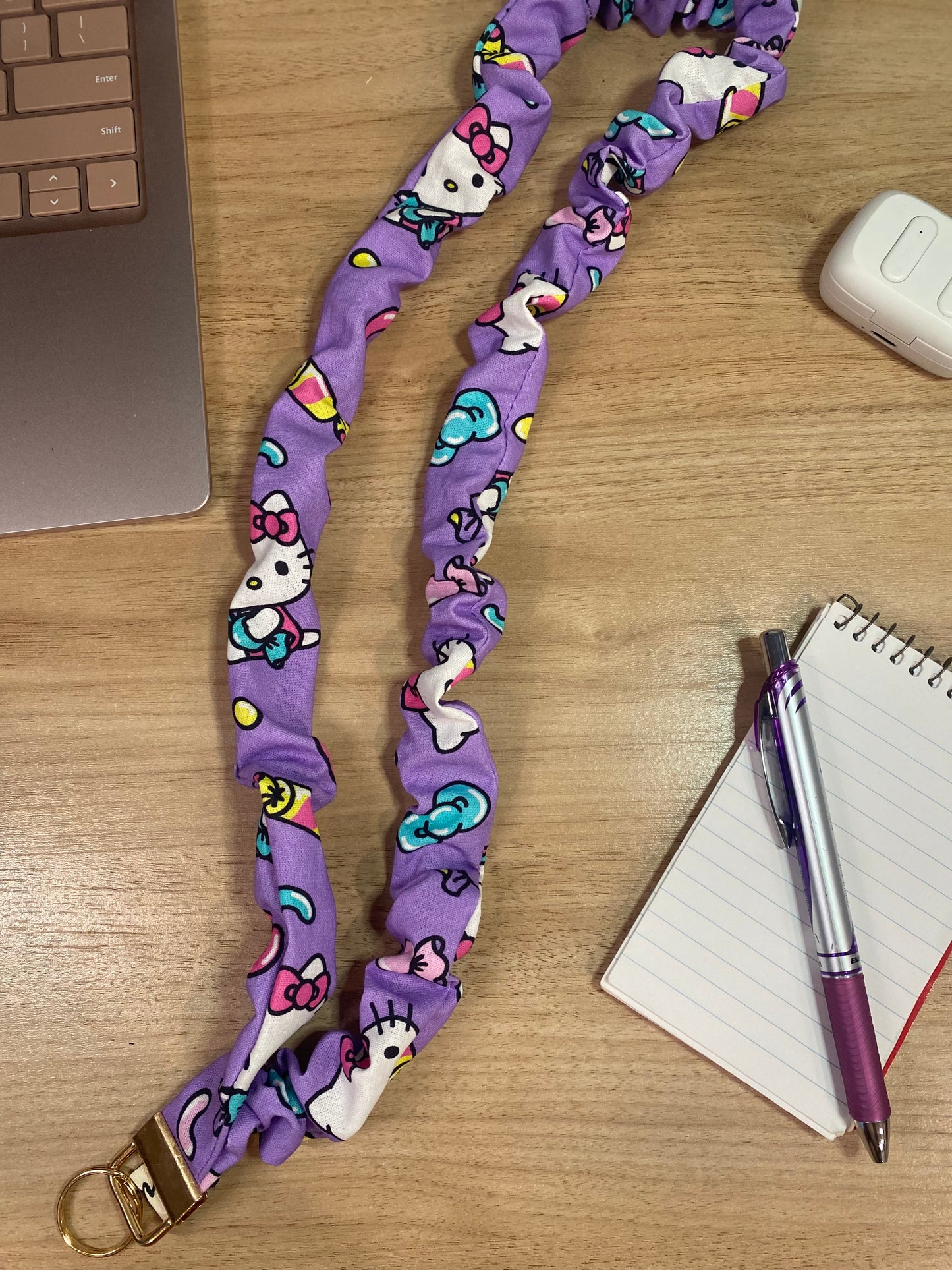 Hello Kitty Scrunchie Lanyard