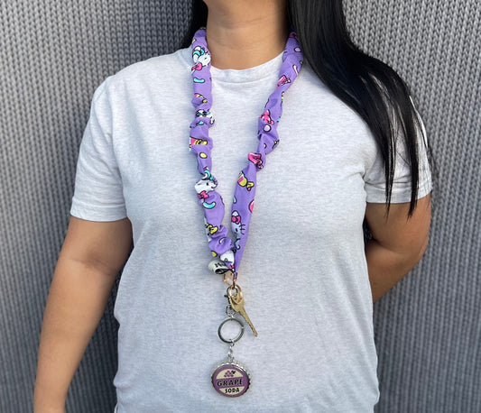 Hello Kitty Scrunchie Lanyard