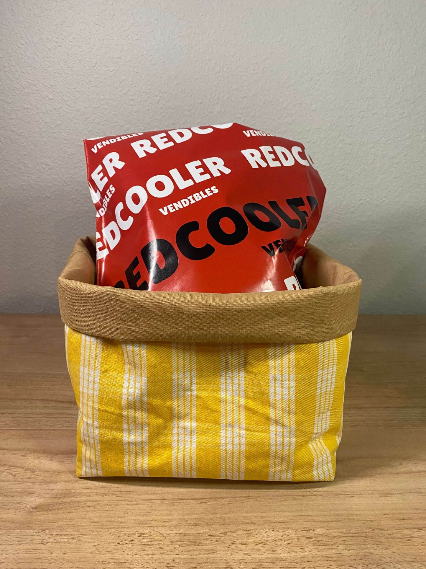 Manu Palaka Fabric Basket