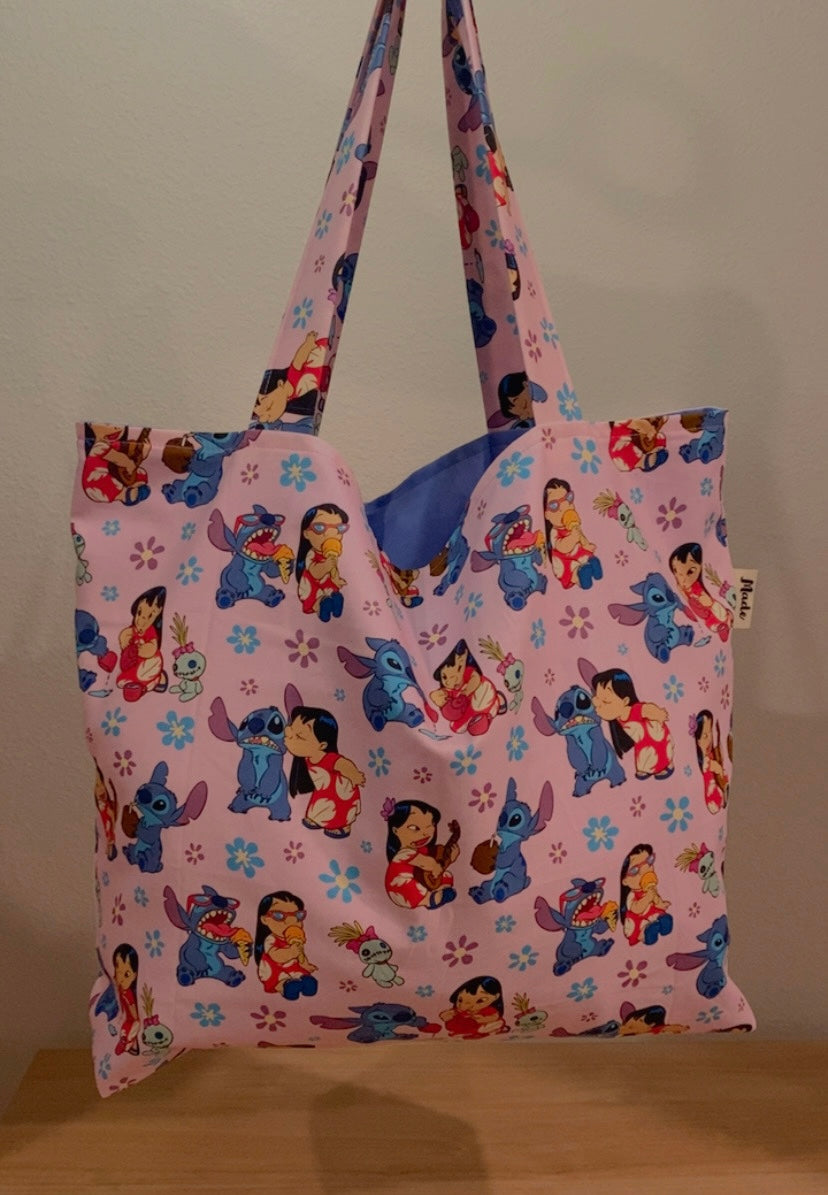 Stitch Shenanigans Large Tote Bag
