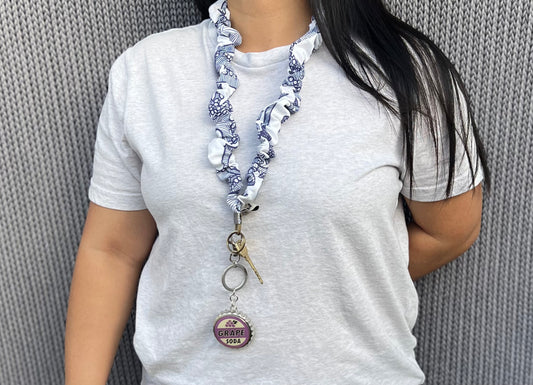 Tako Scrunchie Lanyard