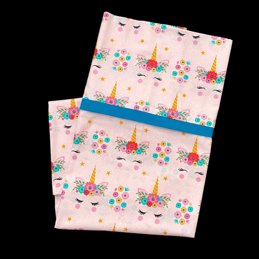Pink Unicorn Lashes Standard Pillowcase
