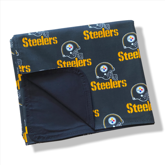 Steelers NFL Cotton Baby Blanket