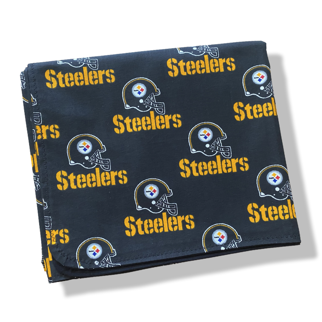 Steelers NFL Cotton Baby Blanket