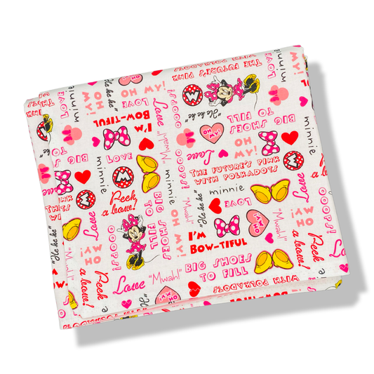 Minnie Mouse Cotton Baby Blanket
