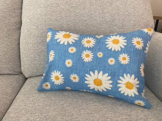 Blue Daisy Keiki Pillowcase
