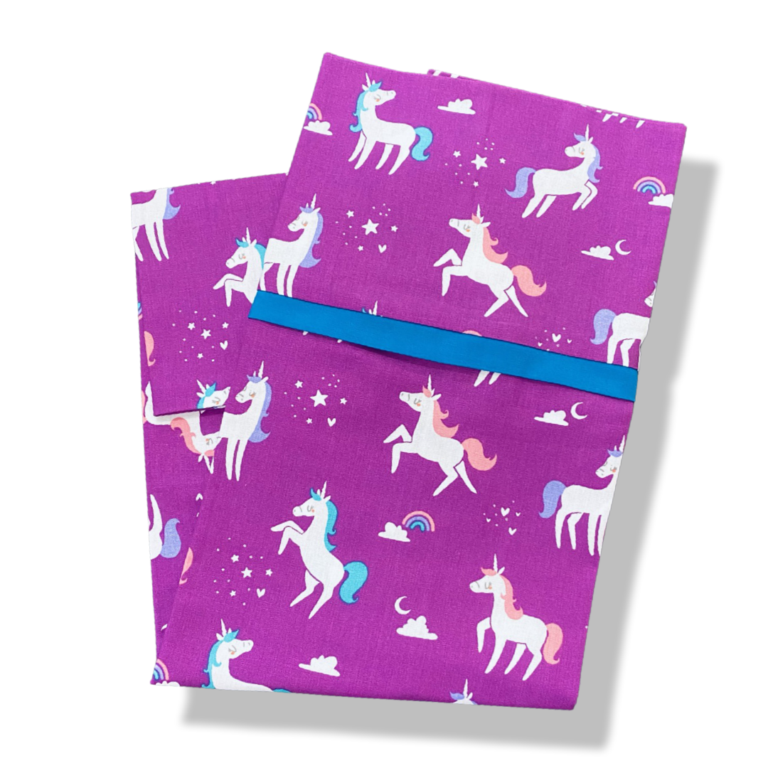 Purple Unicorn Dreams Standard Pillowcase