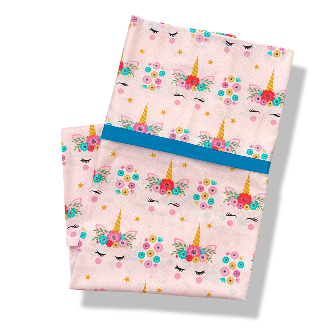 Pink Unicorn Lashes Standard Pillowcase