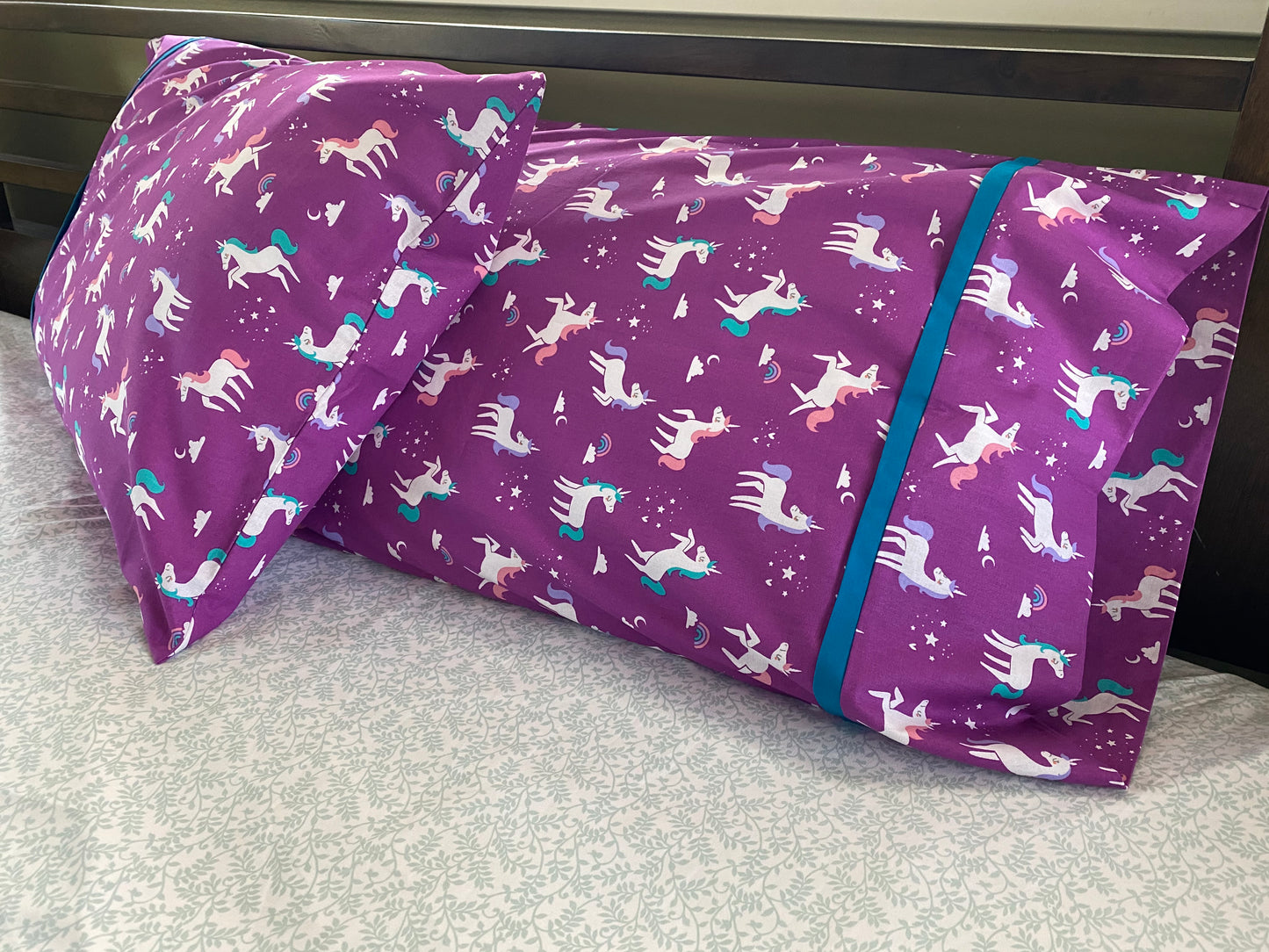 Purple Unicorn Dreams Standard Pillowcase