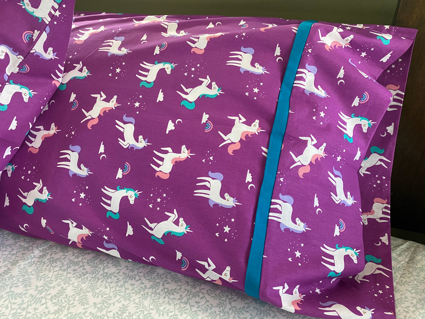 Purple Unicorn Dreams Standard Pillowcase