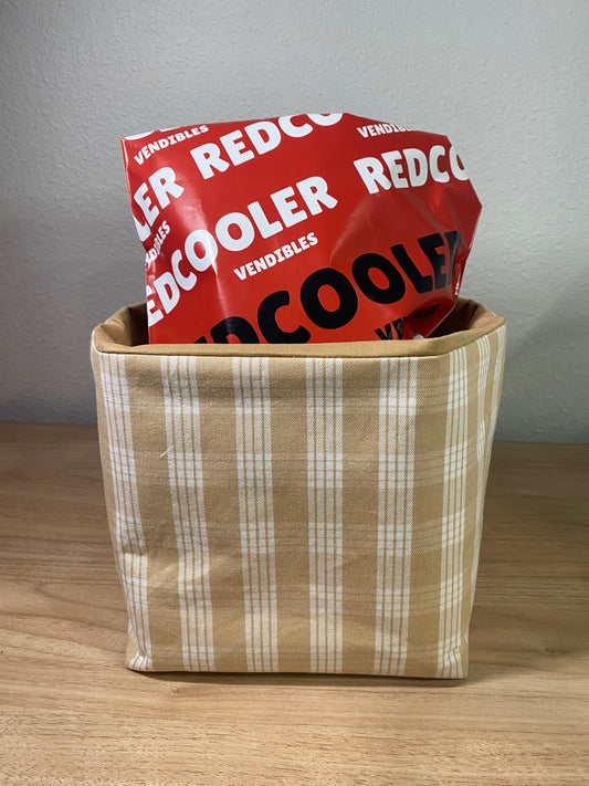 'Iliahi Palaka Fabric Basket