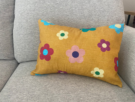 Mustard Daisy Flower Power Keiki Pillowcase