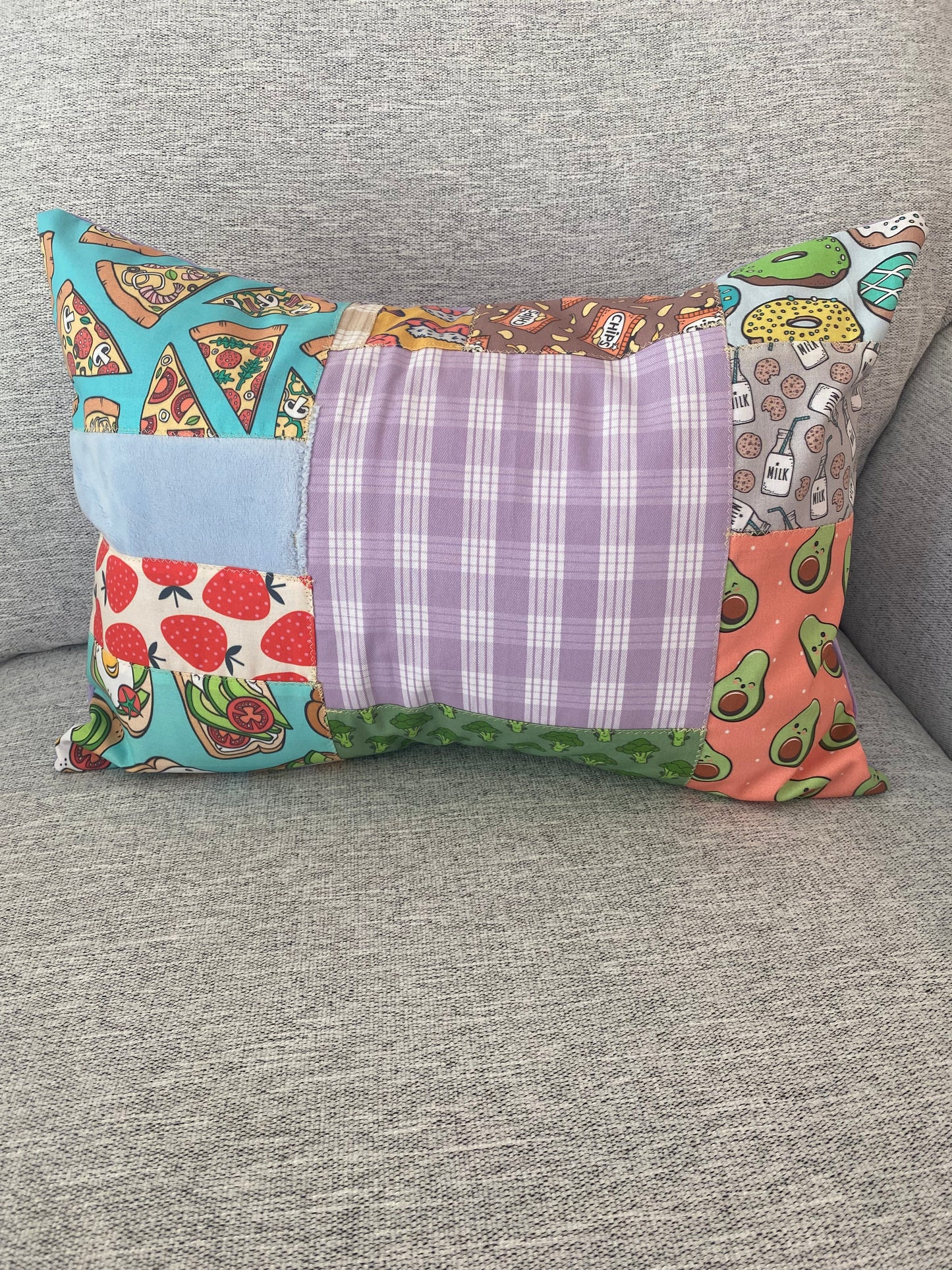 Perfectly Purple Patchwork Keiki Pillowcase