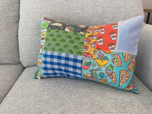Blue Patchwork Keiki Pillowcase