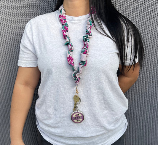 'A'ali'i Scrunchie Lanyard