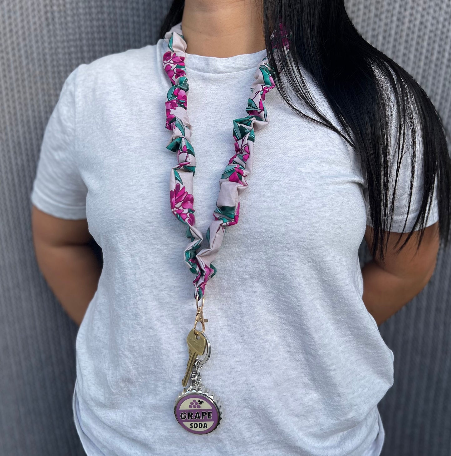 'A'ali'i Scrunchie Lanyard