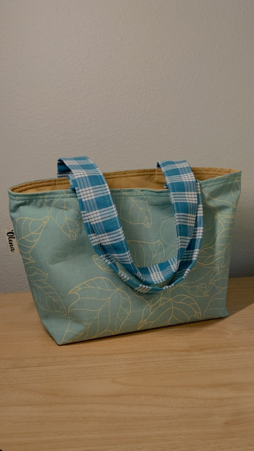 Kukui Tote Bag Blue
