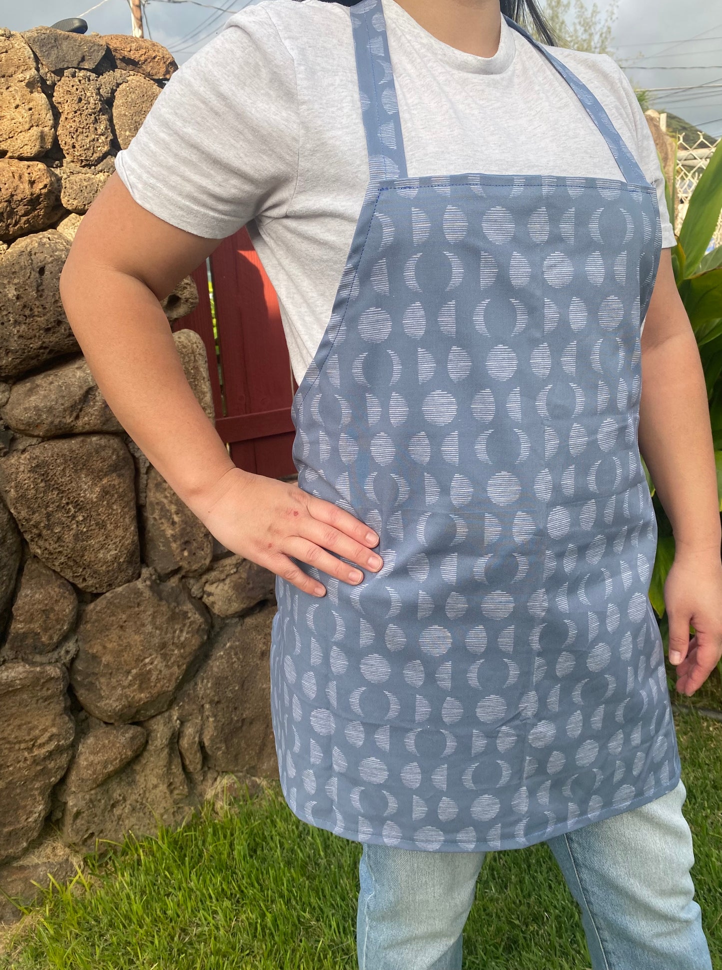 Blue Mahina Apron