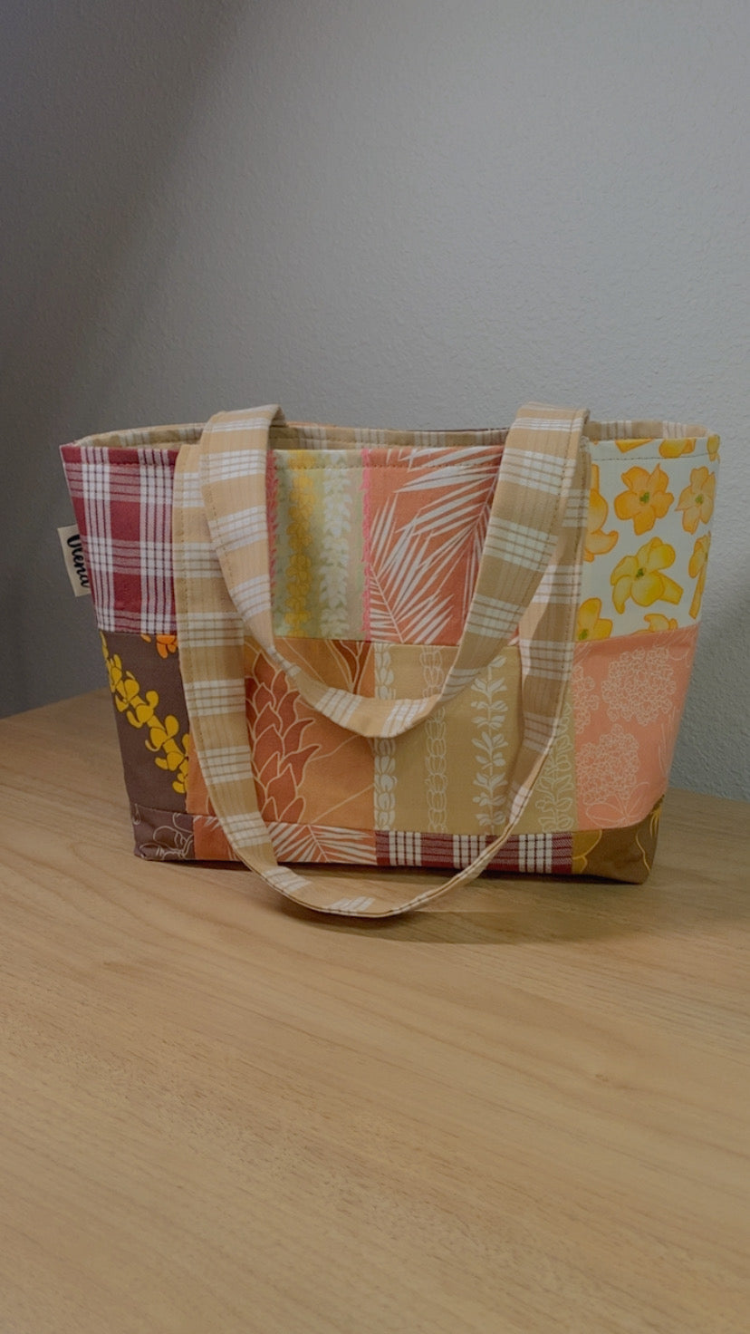 Mākuʻe Patchwork Reversible Tote Bag