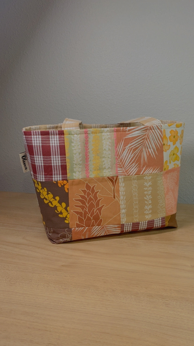 Mākuʻe Patchwork Reversible Tote Bag