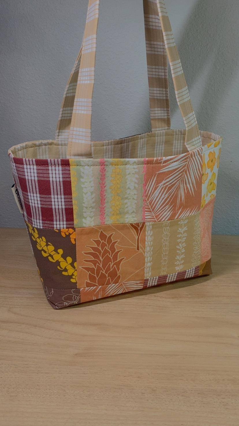 Mākuʻe Patchwork Reversible Tote Bag
