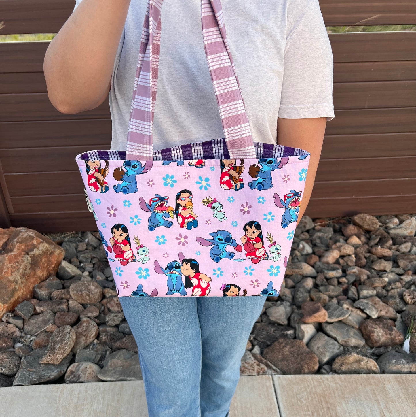 Stitch & Scrump Reversible Tote Bag