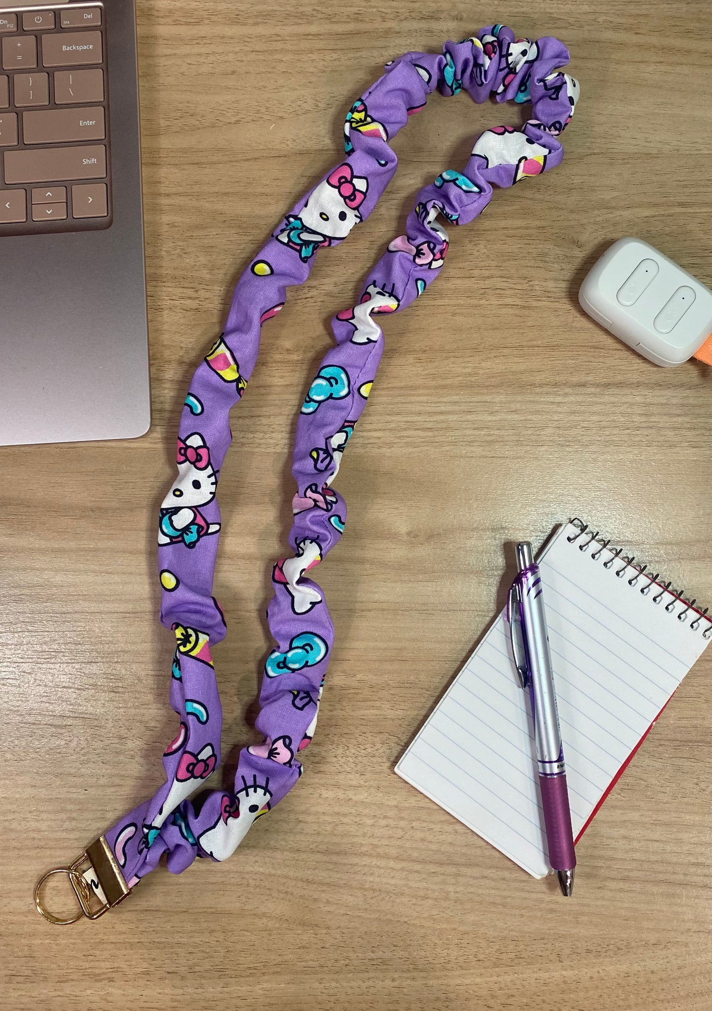 Hello Kitty Scrunchie Lanyard