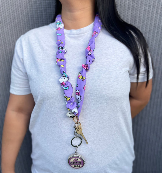 Hello Kitty Scrunchie Lanyard