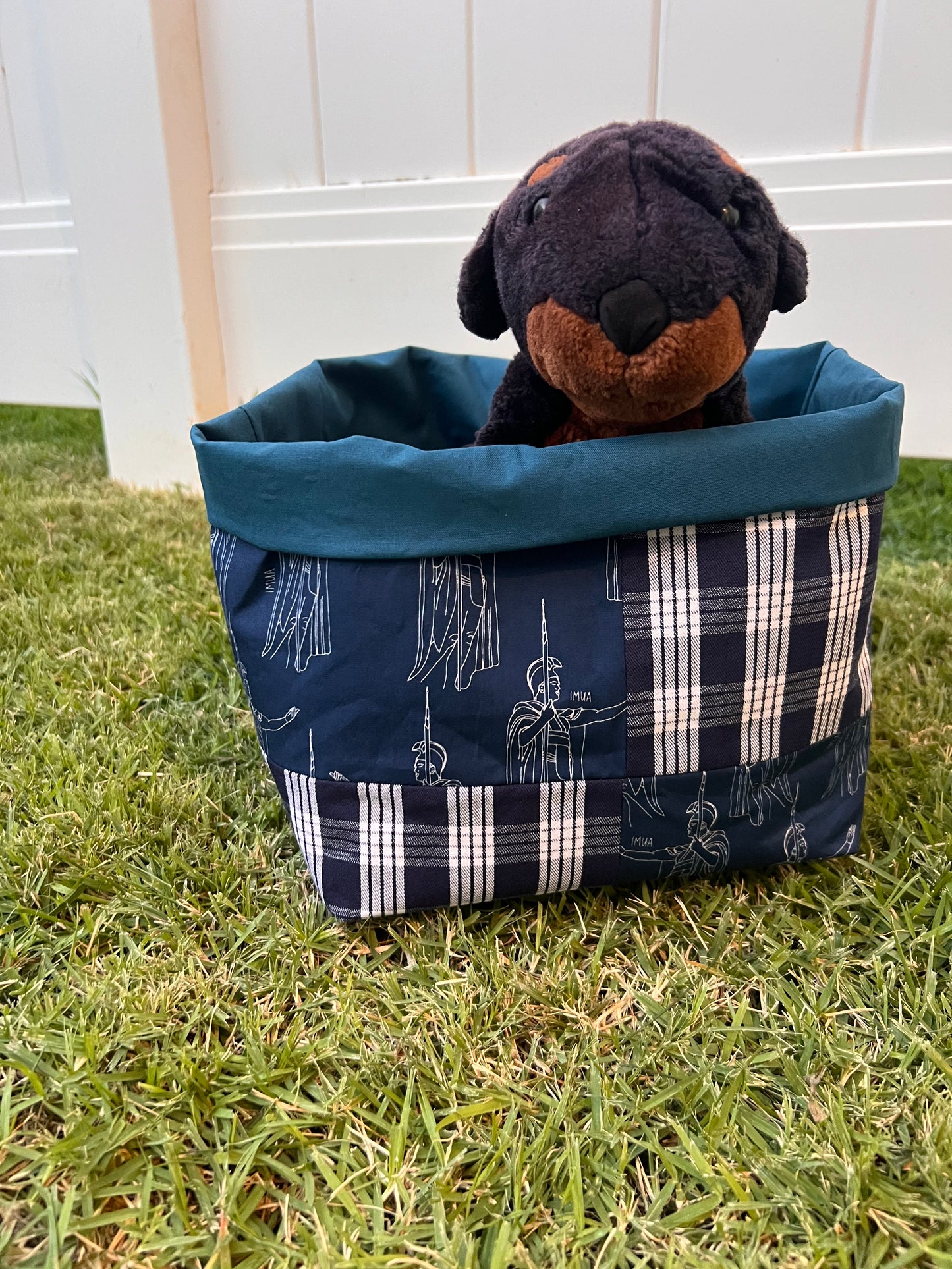 Kamehameha Fabric Basket