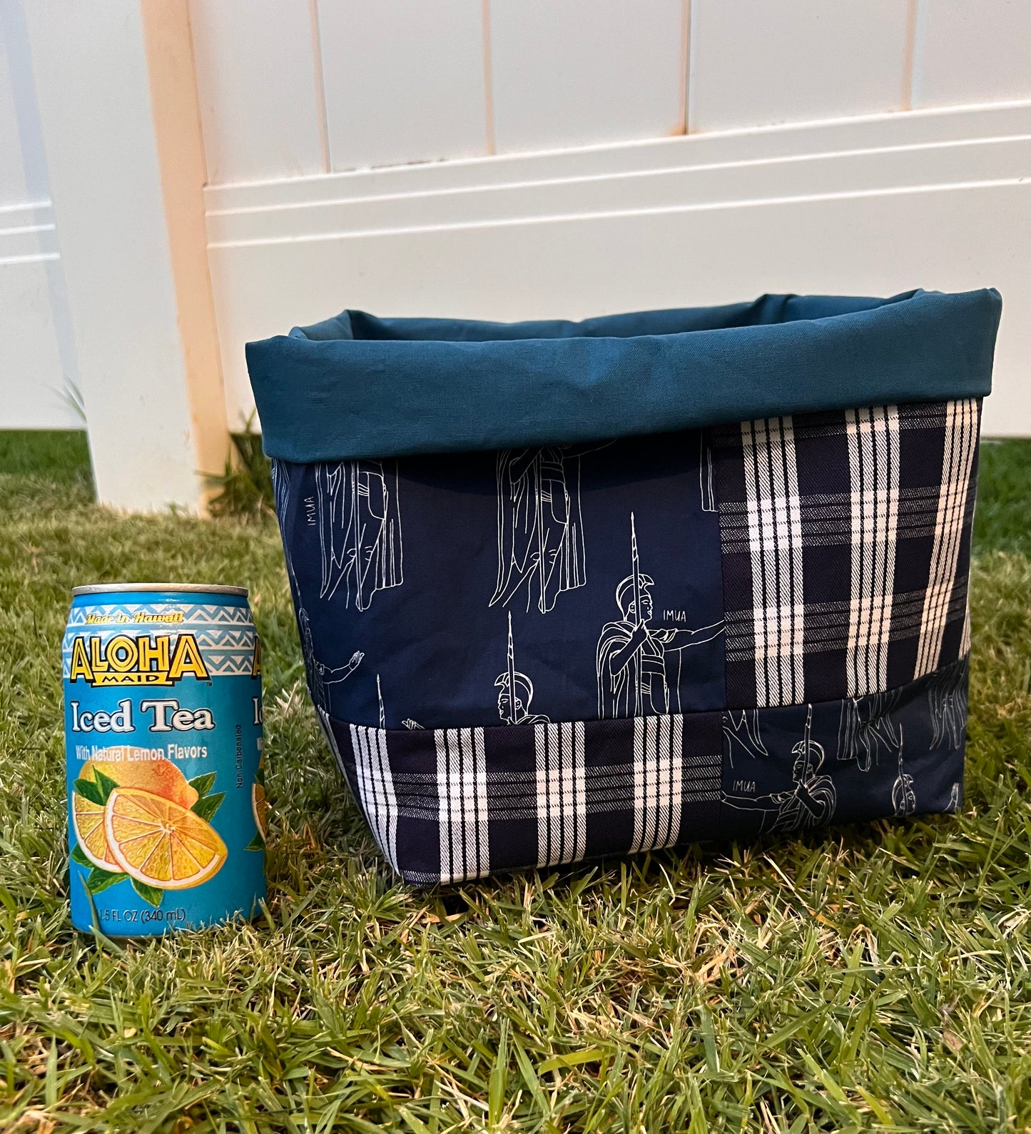 Kamehameha Fabric Basket