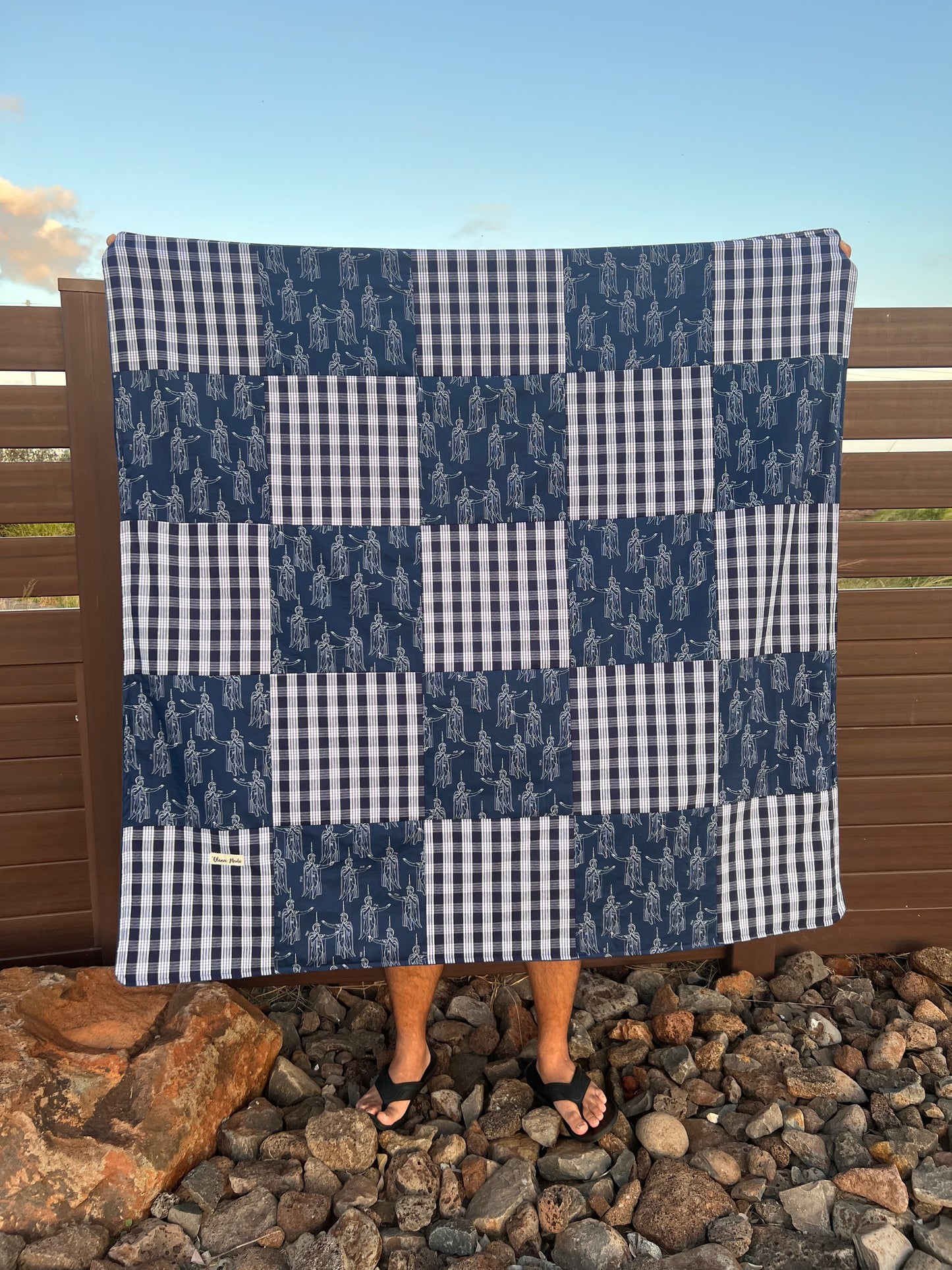Kamehameha Keiki Minky Blanket