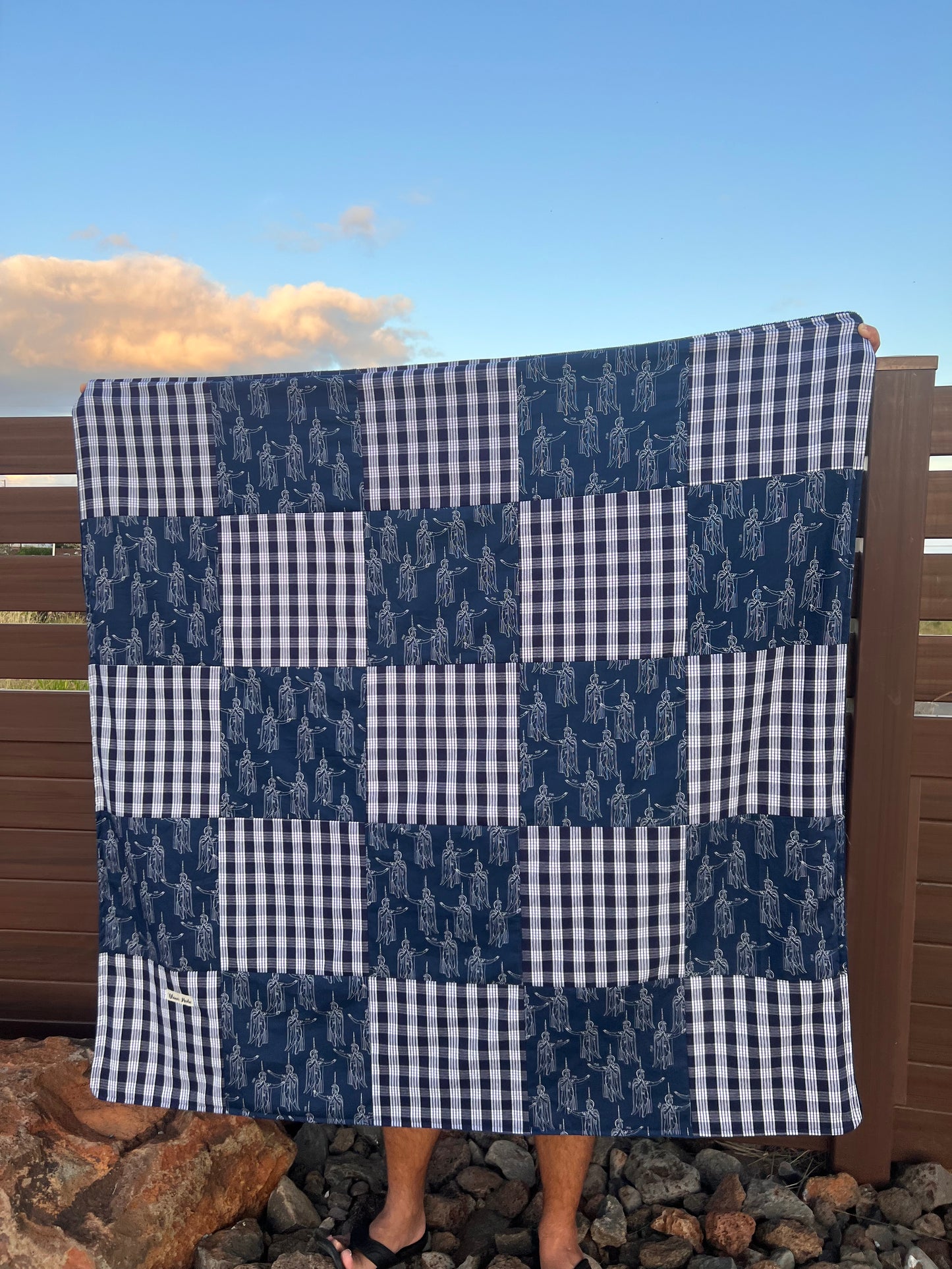 Kamehameha Keiki Minky Blanket