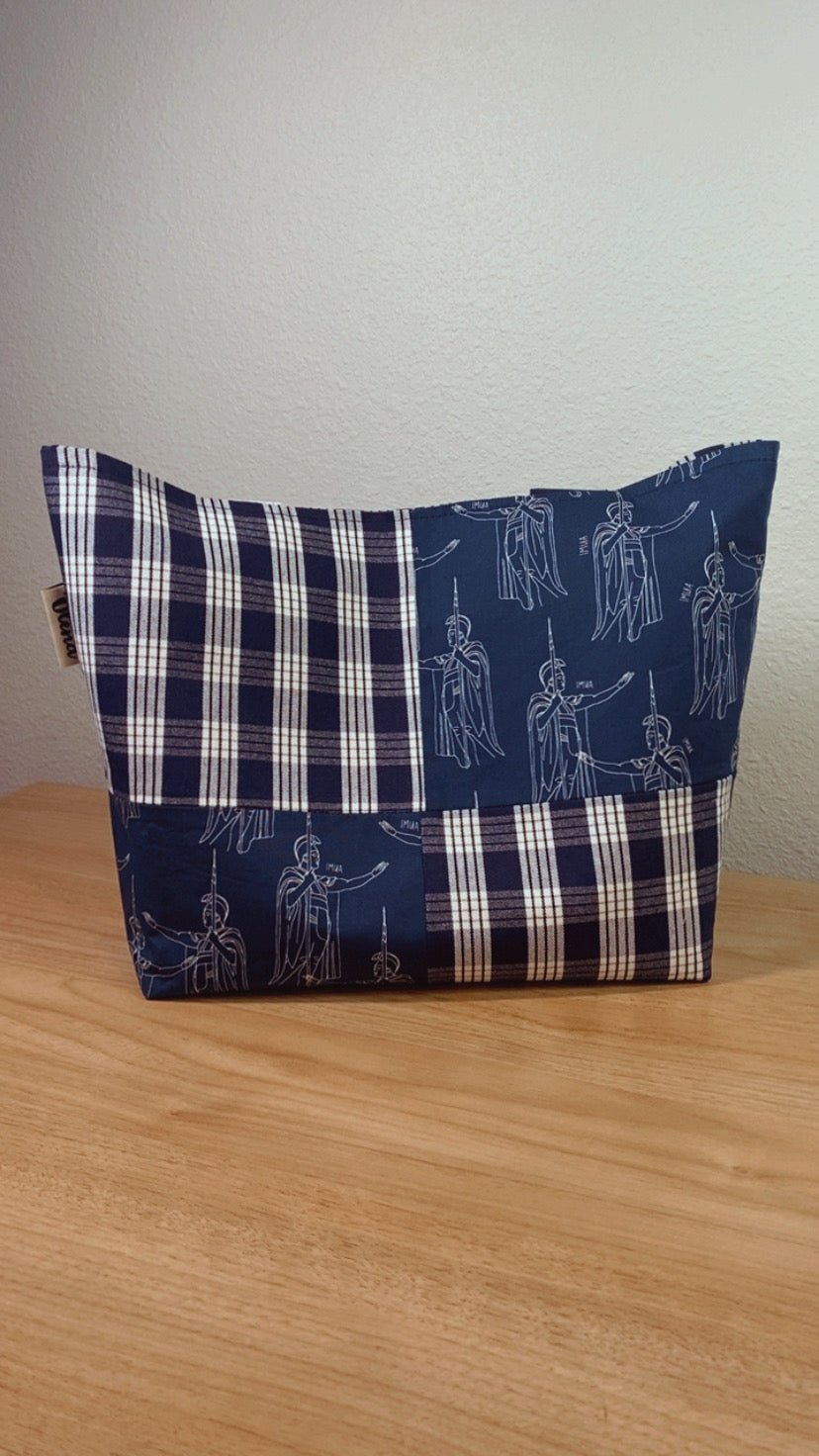 Kamehameha Patchwork Small Tote Bag