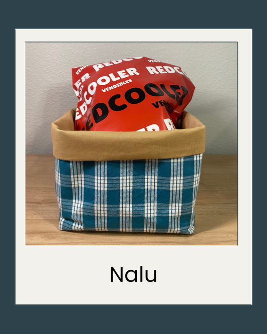 Nalu Palaka Fabric Basket
