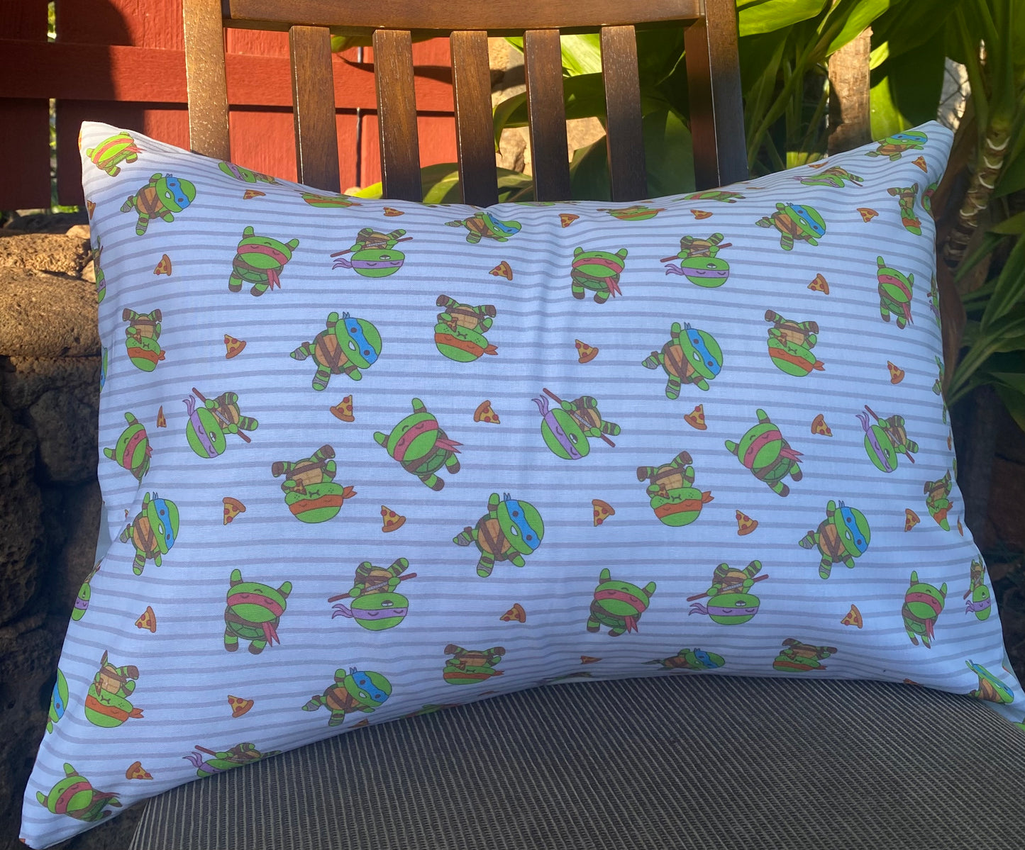 Ninja Turtles Green Back Keiki Pillowcase