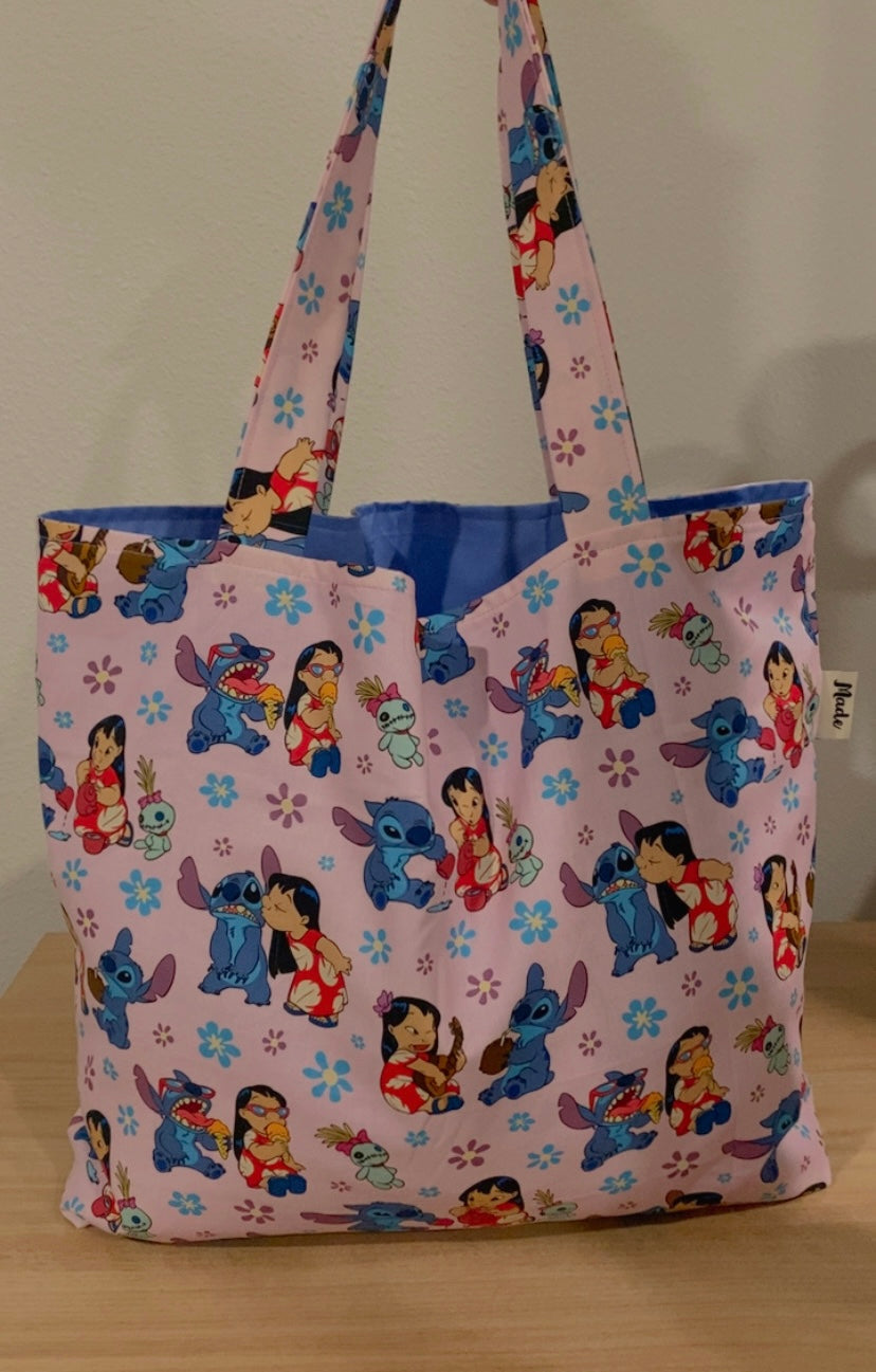 Stitch Shenanigans Large Tote Bag