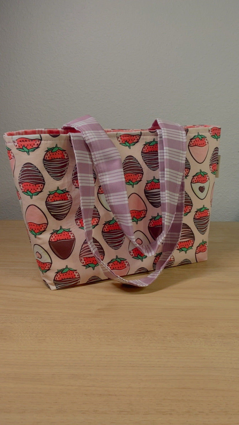 Strawberry Luvah's Reversible Tote Bag