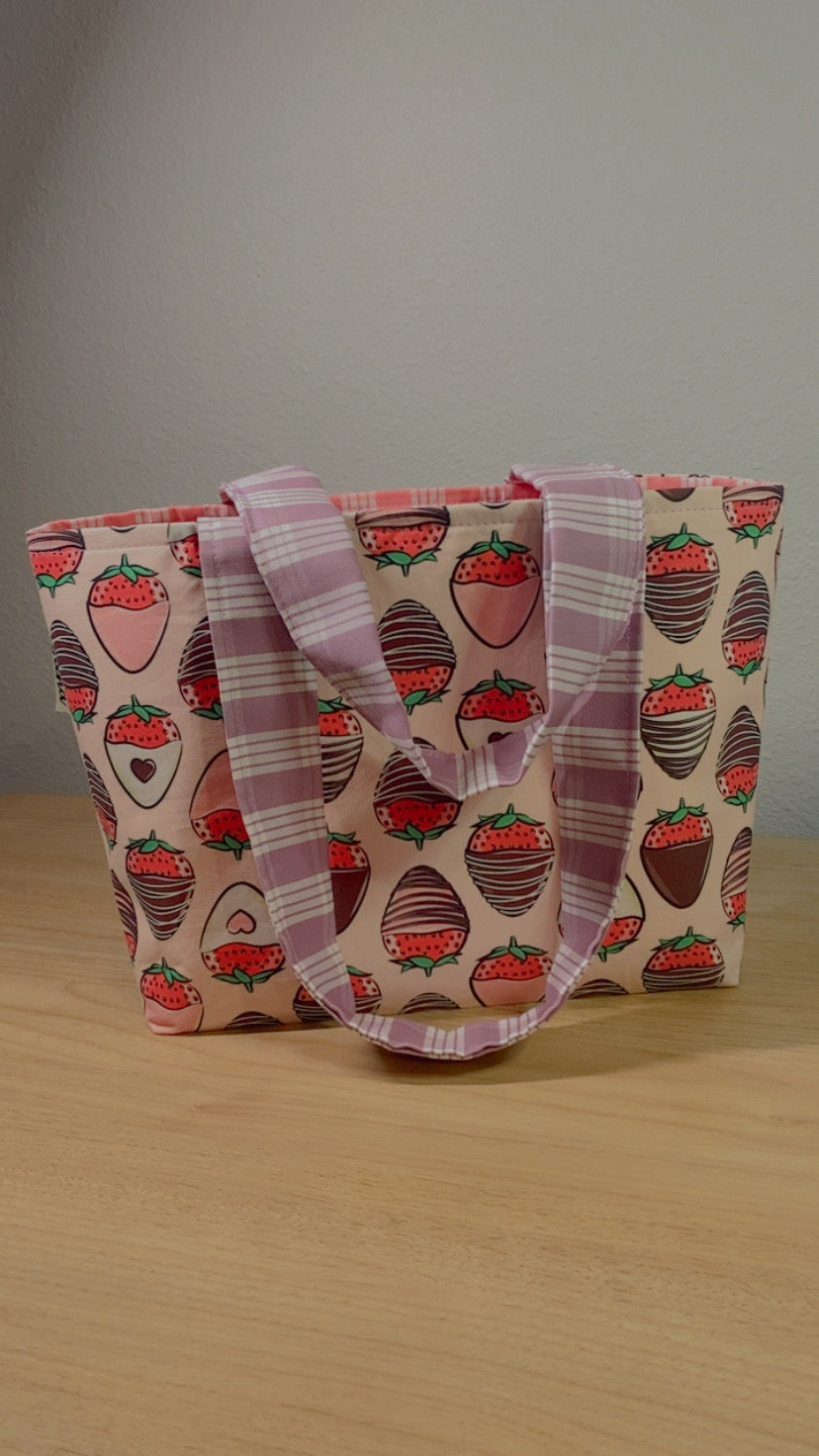 Strawberry Luvah's Reversible Tote Bag