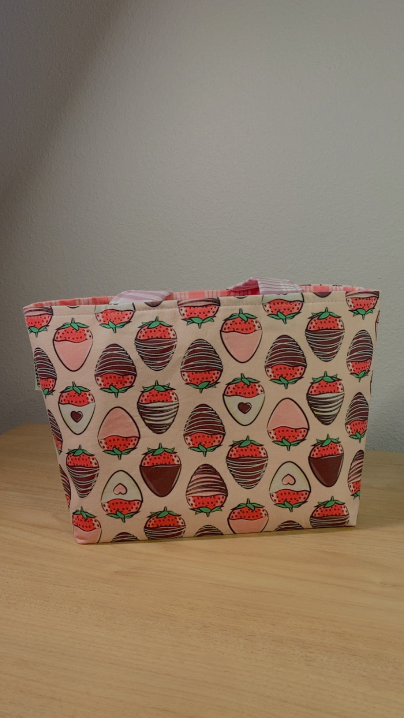 Strawberry Luvah's Reversible Tote Bag
