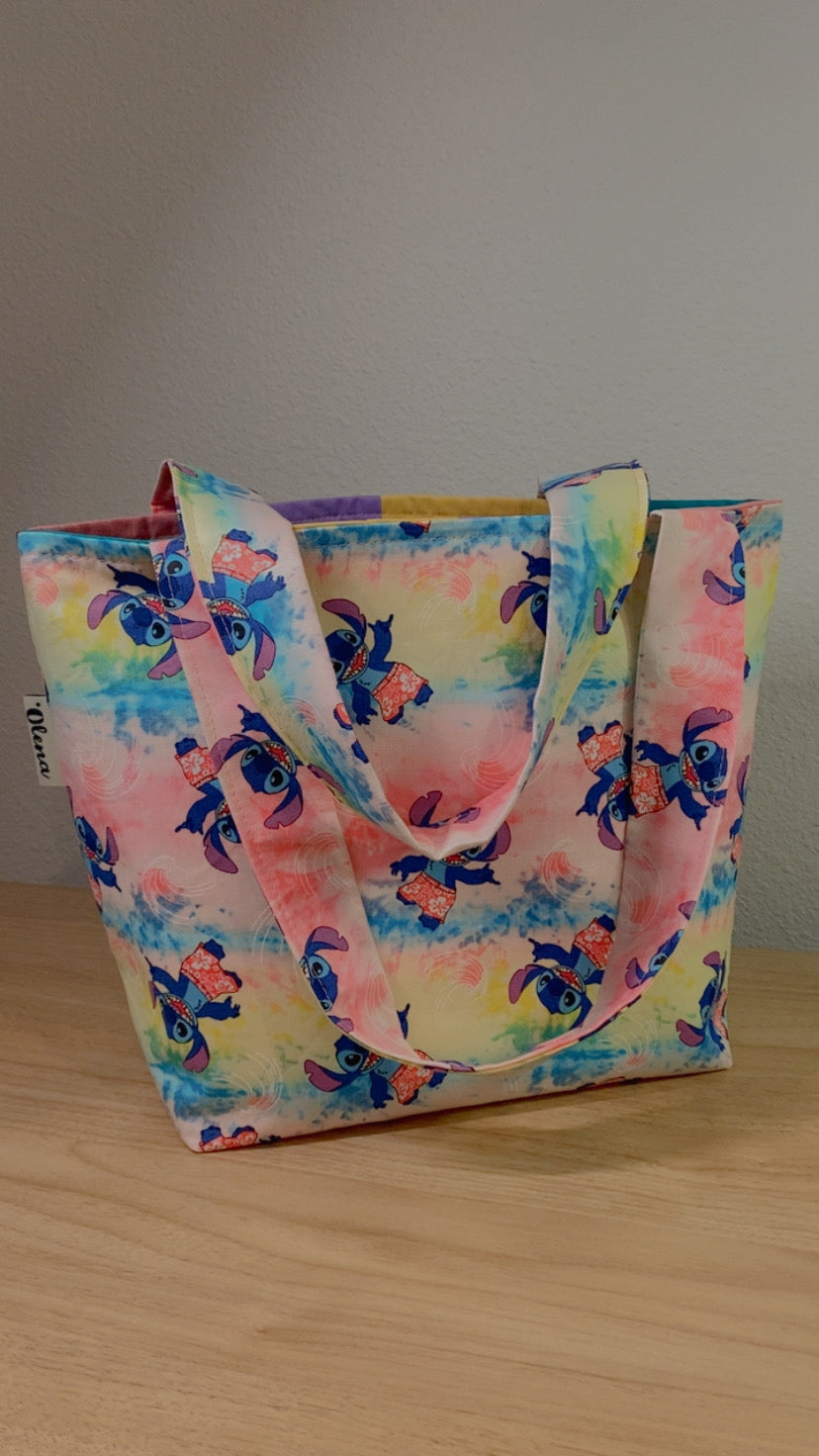 Surfer Stitch Reversible Tote Bag