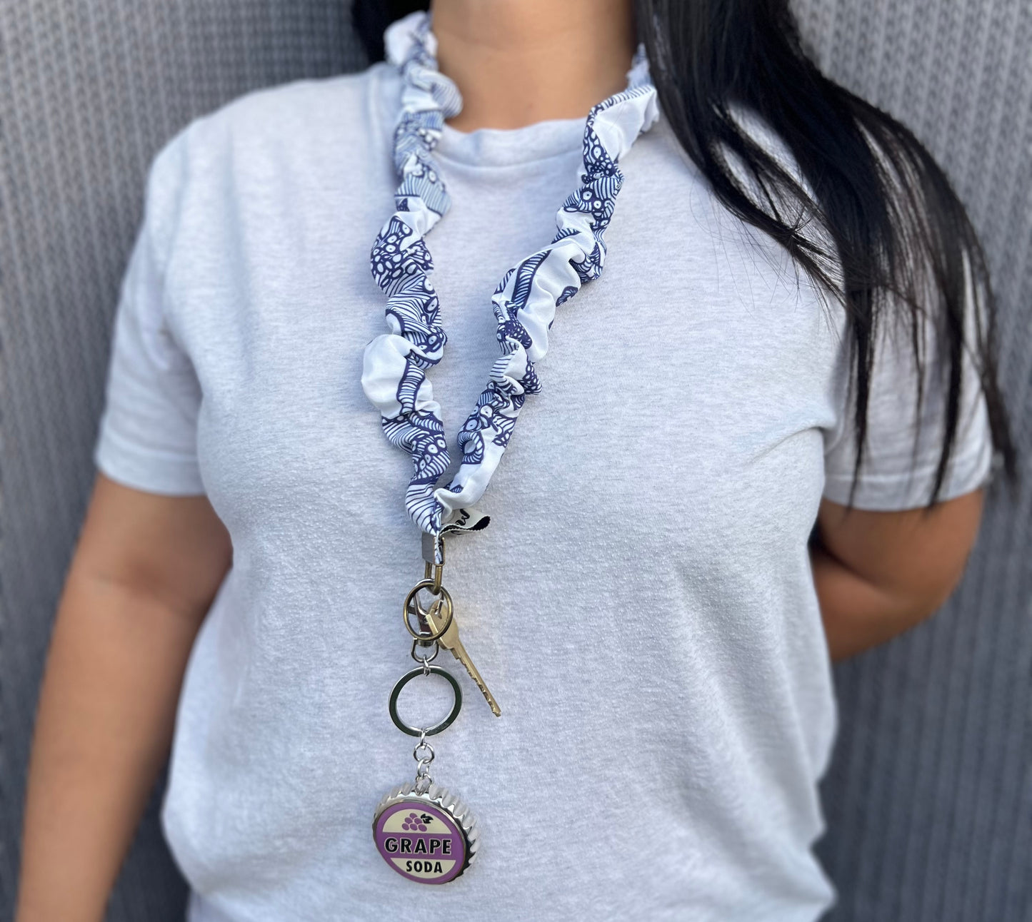 Tako Scrunchie Lanyard