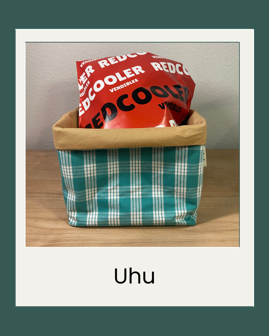 Uhu Palaka Fabric Basket