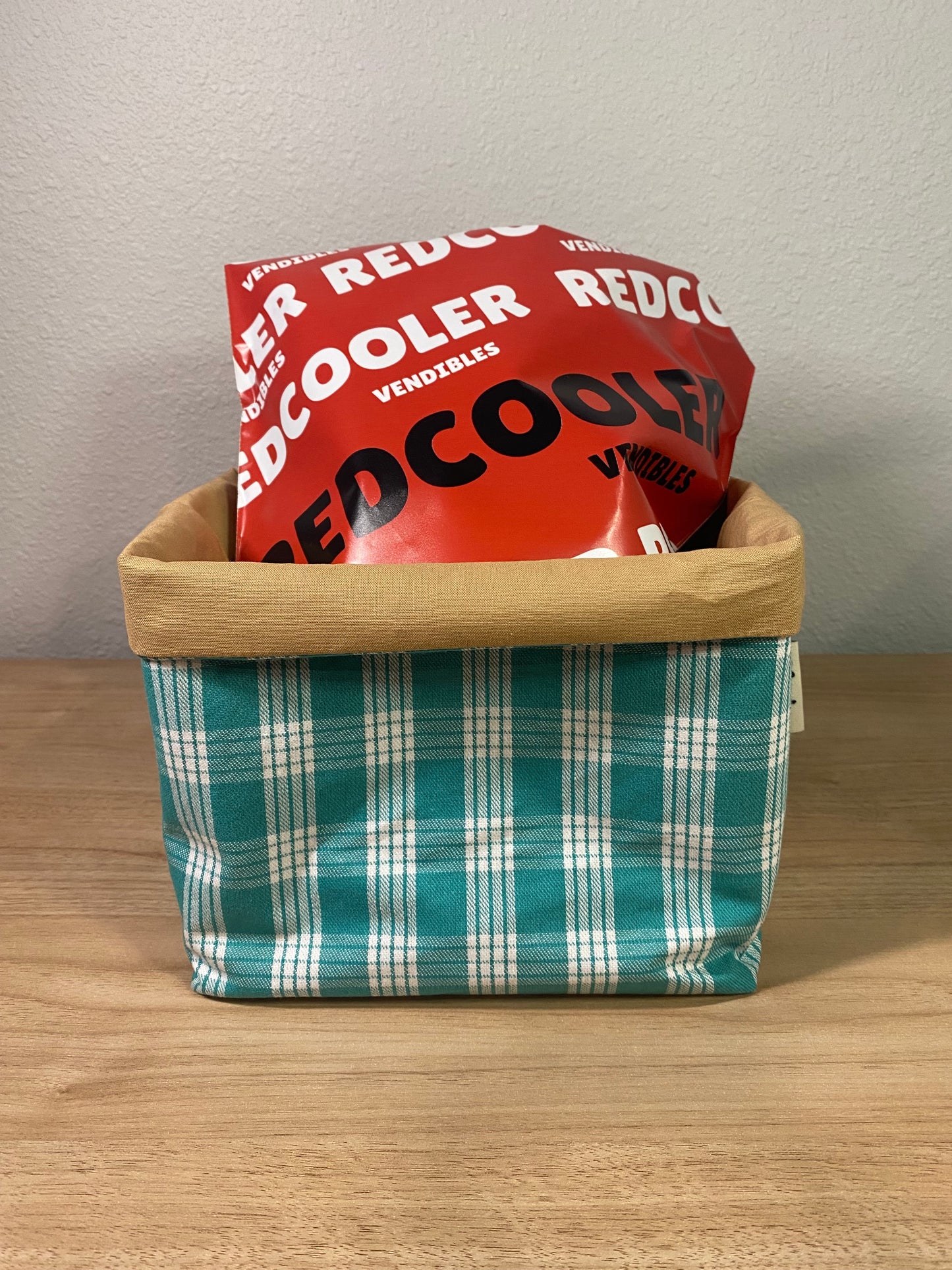 Uhu Palaka Fabric Basket